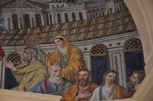 The Santa Pudenziana: Christianity Takes on an Imperial Aura in Ancient Rome 35 The Santa Pudenziana: Christianity Takes on an Imperial Aura in Ancient Rome