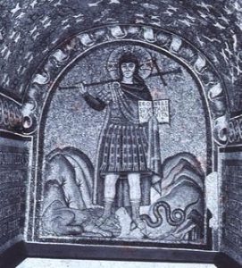 The Santa Pudenziana: Christianity Takes on an Imperial Aura in Ancient Rome 37 The Santa Pudenziana: Christianity Takes on an Imperial Aura in Ancient Rome