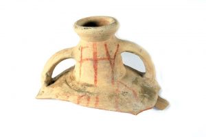 Byzantine Amphora with Christian Inscription Discovered in Roman Trimammium Fortress