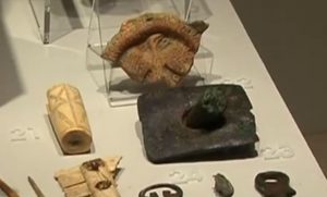 Byzantine Amphora with Christian Inscription Discovered in Roman Trimammium Fortress