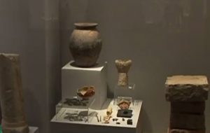 Byzantine Amphora with Christian Inscription Discovered in Roman Trimammium Fortress