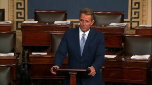 Read Sen. Jeff Flake's Speech Chastising Trump as Threat to First Amendment
