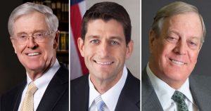 Days after Passing Tax Law, Paul Ryan Received $500K in Koch Contributions