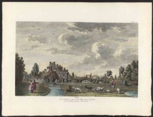 Landscape and Garden Design in 18th-Century Europe: Architectural Use of the Natural 18 The early French landscape garden at Monceau near Paris was created for the Duc de Chartres and in 1779 it was publicized in a book of illustrations.