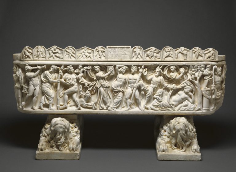 Sarcophagus with Scenes of Bacchus