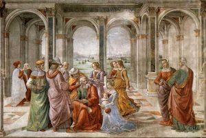 The Late Medieval Art of Domenico Ghirlandaio at the Church of Santa Maria Novella