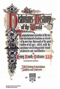 The Study of History and the Rise of Civilization