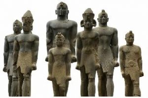 Statues of the Nubian Pharaohs of the Twenty-fifth Dynasty