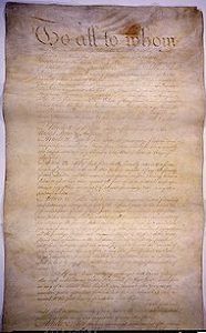The Constitution and the Founding of the United States of America