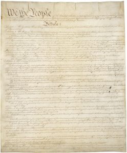 The Constitution and the Founding of the United States of America