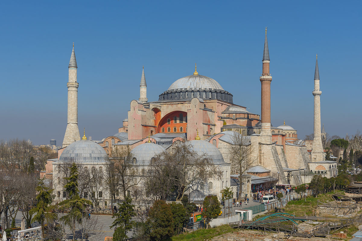 hagia sophia constantinople art