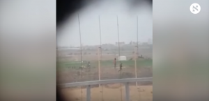 Israel Confirms Video of Sniper Shooting Unarmed Protester with Cheers