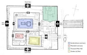 The Meenakshi Hindu Temple at Madurai