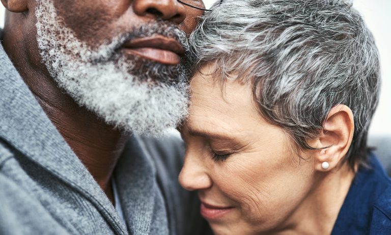 Her safest place is in his arms