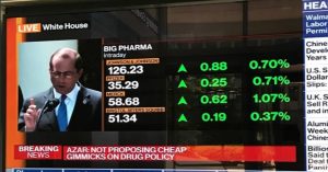 Big Pharma Stocks Soar after Trump's 'Big Reveal' Shows Nothing Done