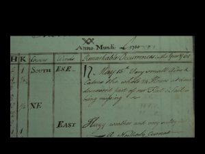 Seafaring Material Culture in 18th-Century Ship Logs 54 Seafaring Material Culture in 18th-Century Ship Logs