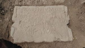 Roman Inscription Discovered from the Time of the Rule of Marcus Aurelius 185 071718-54-Art-History-Rome-Roman
