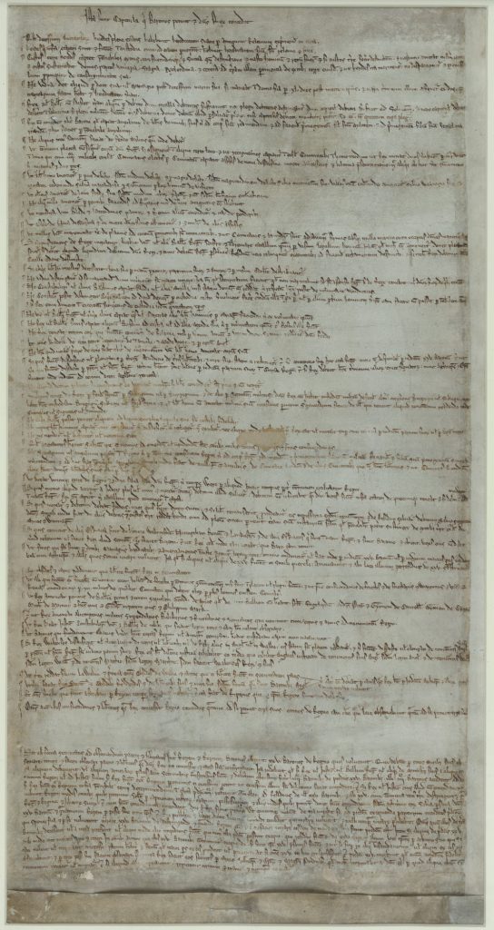 Magna Carta: An Introduction to the Great Charter of 1215 7 The concessions made by John to his barons were outlined in a document known as the ‘Articles of the Barons’