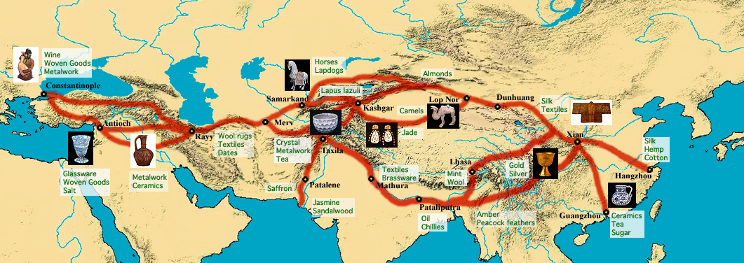 The Mongols Resurrection Of The Silk Road Precursors To