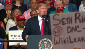 QAnon Presence Increasing at Trump Rallies
