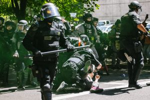 Extremes Clash in Portland