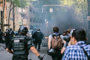 Extremes Clash in Portland