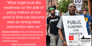 Tackling Opioid Crisis, U.S. Should Look to Swiss Substitution Therapy Model