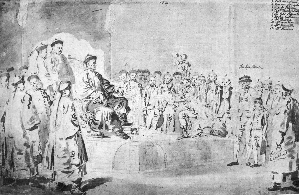 Thrones and Mandates: The Ancient World’s Devotion to Absolute Rule 8 Lord Macartney saluting the Qianlong Emperor