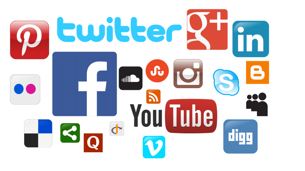 Social media logos