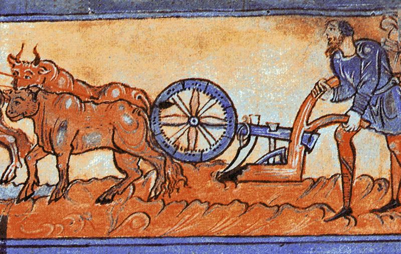 Medieval Peasants Farming