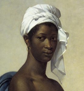 Portrait D Une Negresse 1800 By Marie