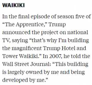 Pump and Trump: Donald's History of Deception and Fraud 55 Pump and Trump: Donald's History of Deception and Fraud