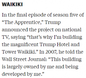 Pump and Trump: Donald's History of Deception and Fraud 62 Pump and Trump: Donald's History of Deception and Fraud