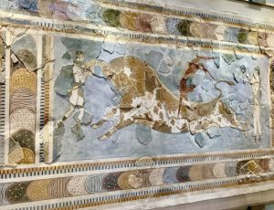 Bull-Leaping Paintings at Ancient Knossos: What Do They Tell Us? 138 101818-95-Ancient-History-Minoa-Bull-Sports-Religion
