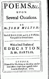 An Introduction to 'Of Education' by John Milton