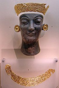 Common Beliefs and Practices in Ancient Greek Religion 13 Gold and fire-blackened ivory fragments of a burnt Archaic chryselephantine statue