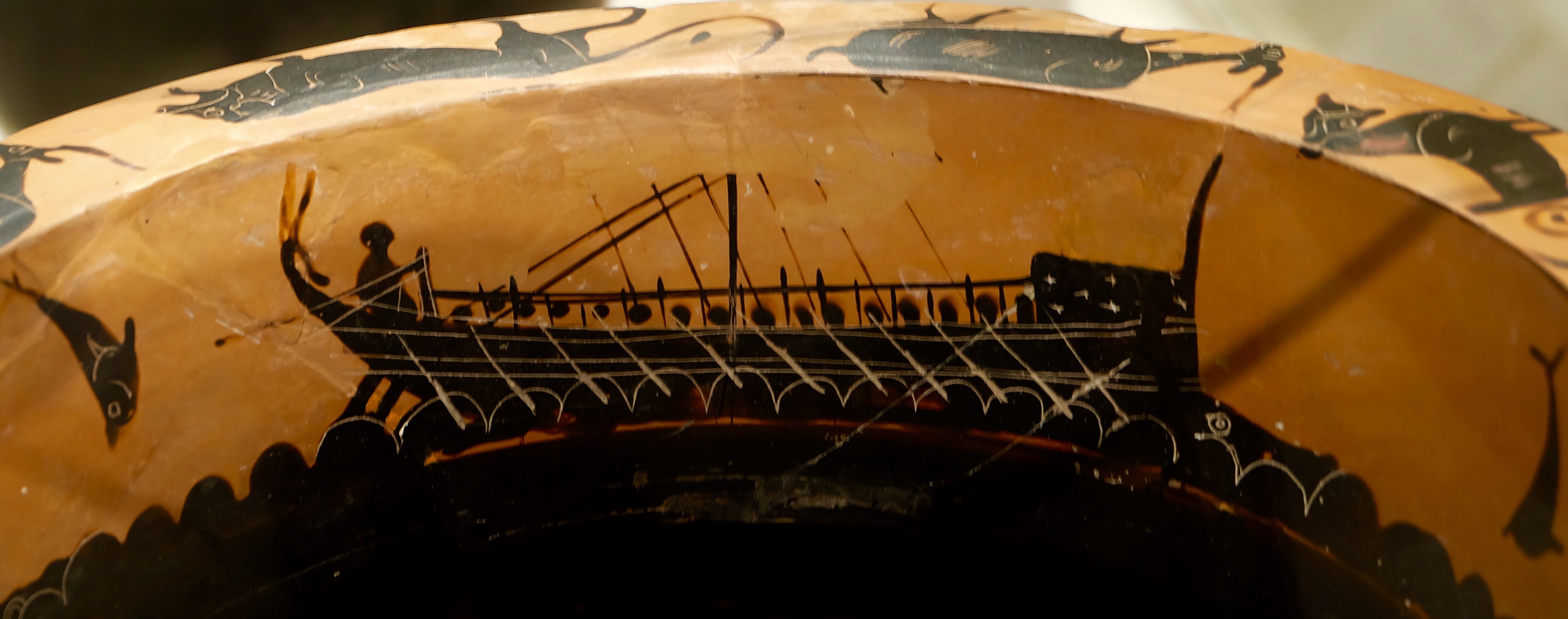 Ancient Greek Boat Bilscreen