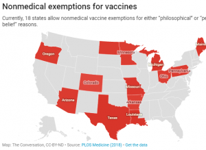 The Counties Where the Anti-Vaccine Movement Thrives in the U.S.