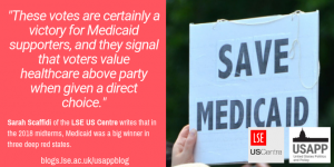 Medicaid Was a Big Winner in 2018 Midterms in Three Deep Red States