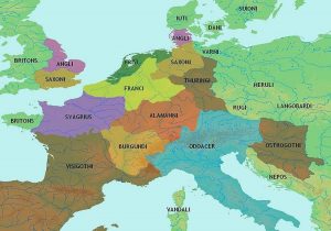 Frankish Expansion and Transition in Early Medieval Europe 23 Frankish Expansion and Transition in Early Medieval Europe