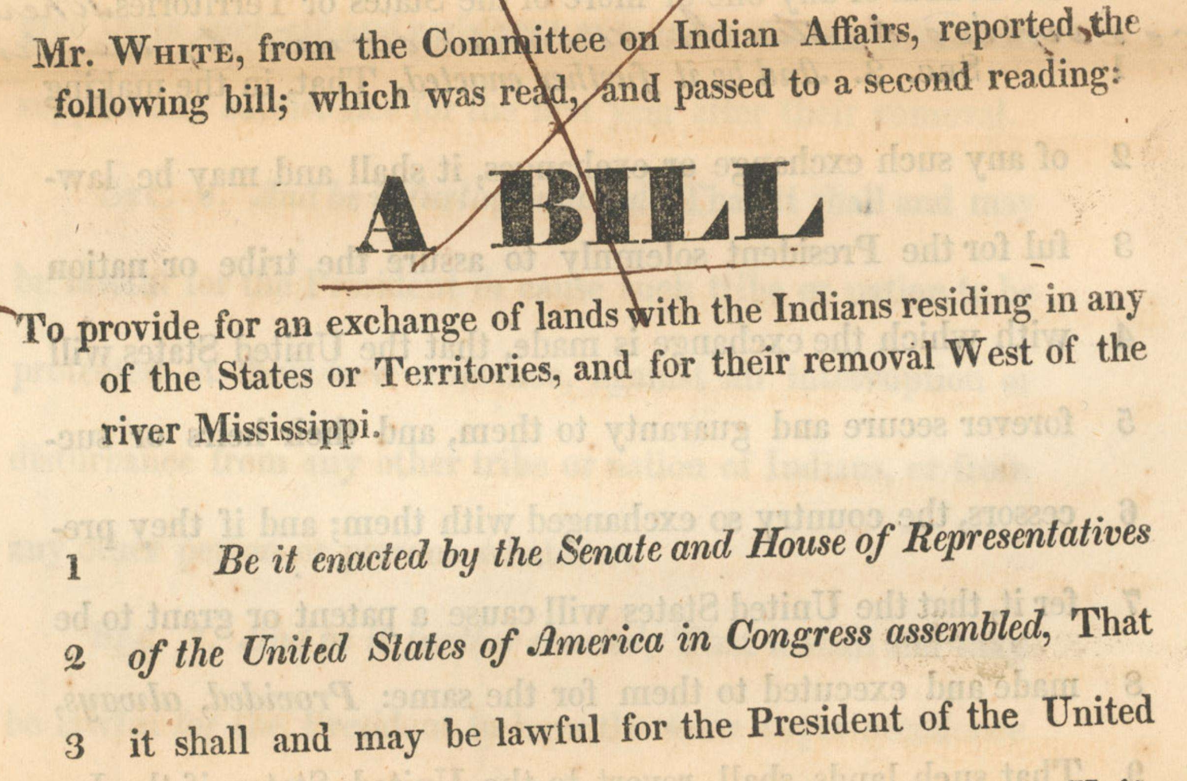 THIS DAY IN HISTORY Andrew Jackson Signs The Indian Removal Act Into THIS DAY IN HISTORY Andrew Jackson Signs The Indian Removal Act Into