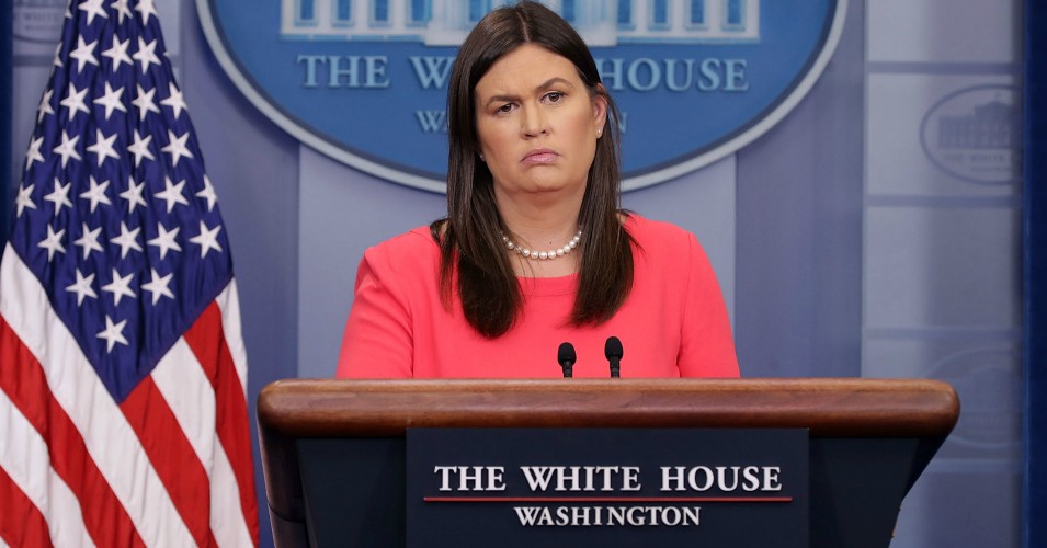 "Not Founded On Anything": The Epitaph for the Sarah Huckabee Sanders Era 7 "Not Founded On Anything": The Epitaph for the Sarah Huckabee Sanders Era