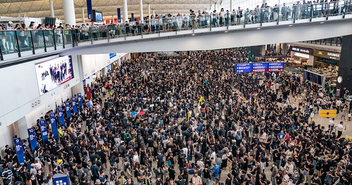 Unrest In Hong Kong During Anti-Extradition Protests