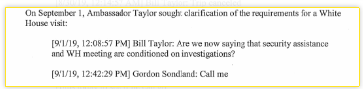 Trump, Ukraine, and the Path to the Impeachment Inquiry: A Timeline 11 Trump, Ukraine, and the Path to the Impeachment Inquiry: A Timeline