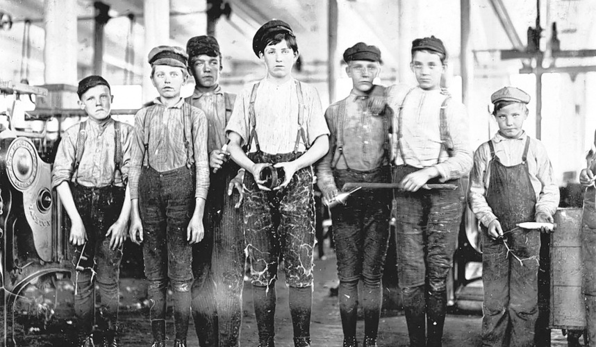 industrial revolution child labor timeline