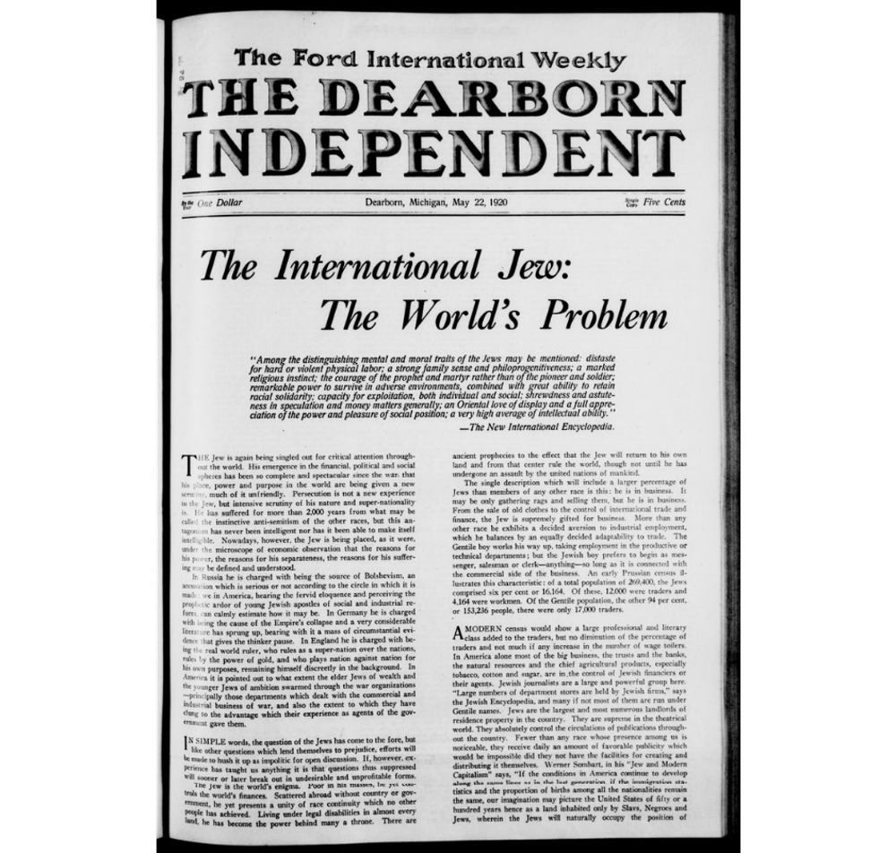 Anti-Semitism in the U.S. Today Is a Variation on an Old Theme