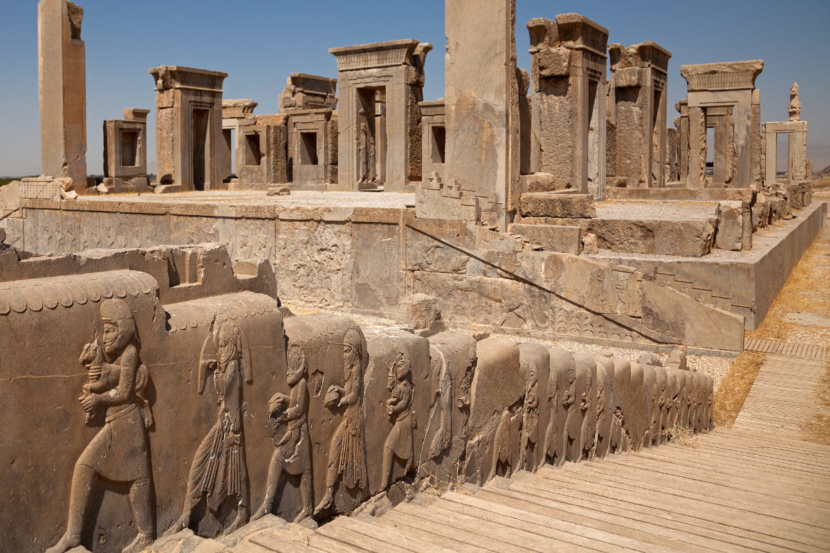 Persepolis Capital Of The Ancient Persian Achaemenid Empire