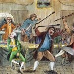 Congressional Pugilists Painting; Congressional Pugilists Art Print for sale