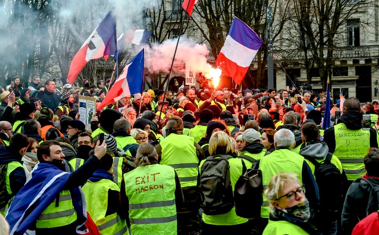 FRANCE-POLITICS-SOCIAL-PROTEST