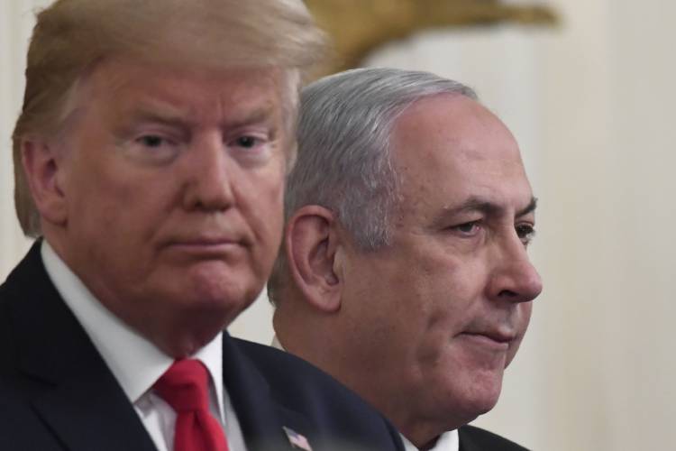 Donald Trump, Benjamin Netanyahu